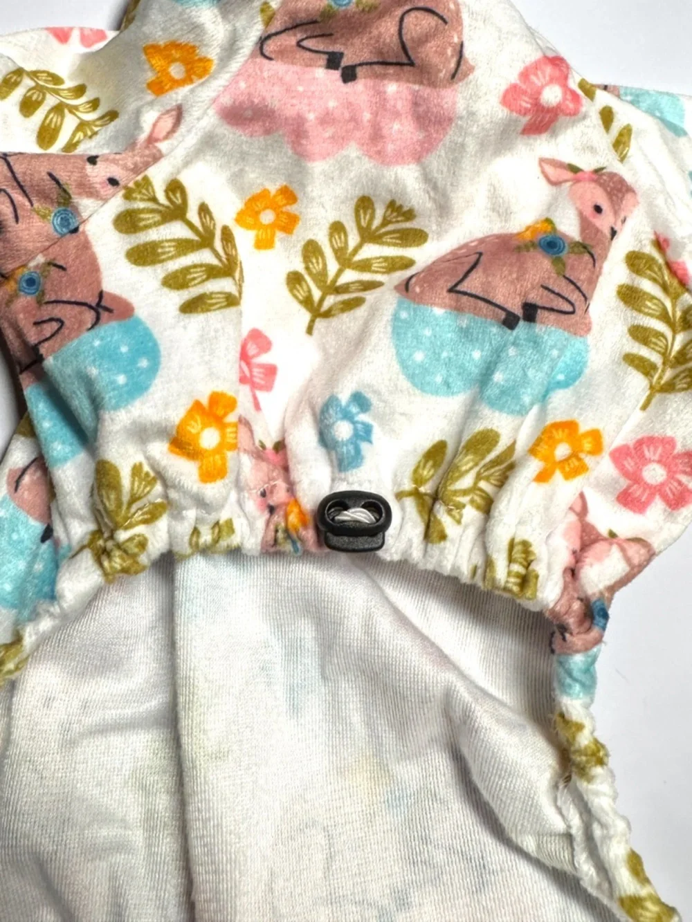 CuteBone Small Dog Pajamas Deer Print Puppy Onesie Soft Pet Jumpsuit NWOT